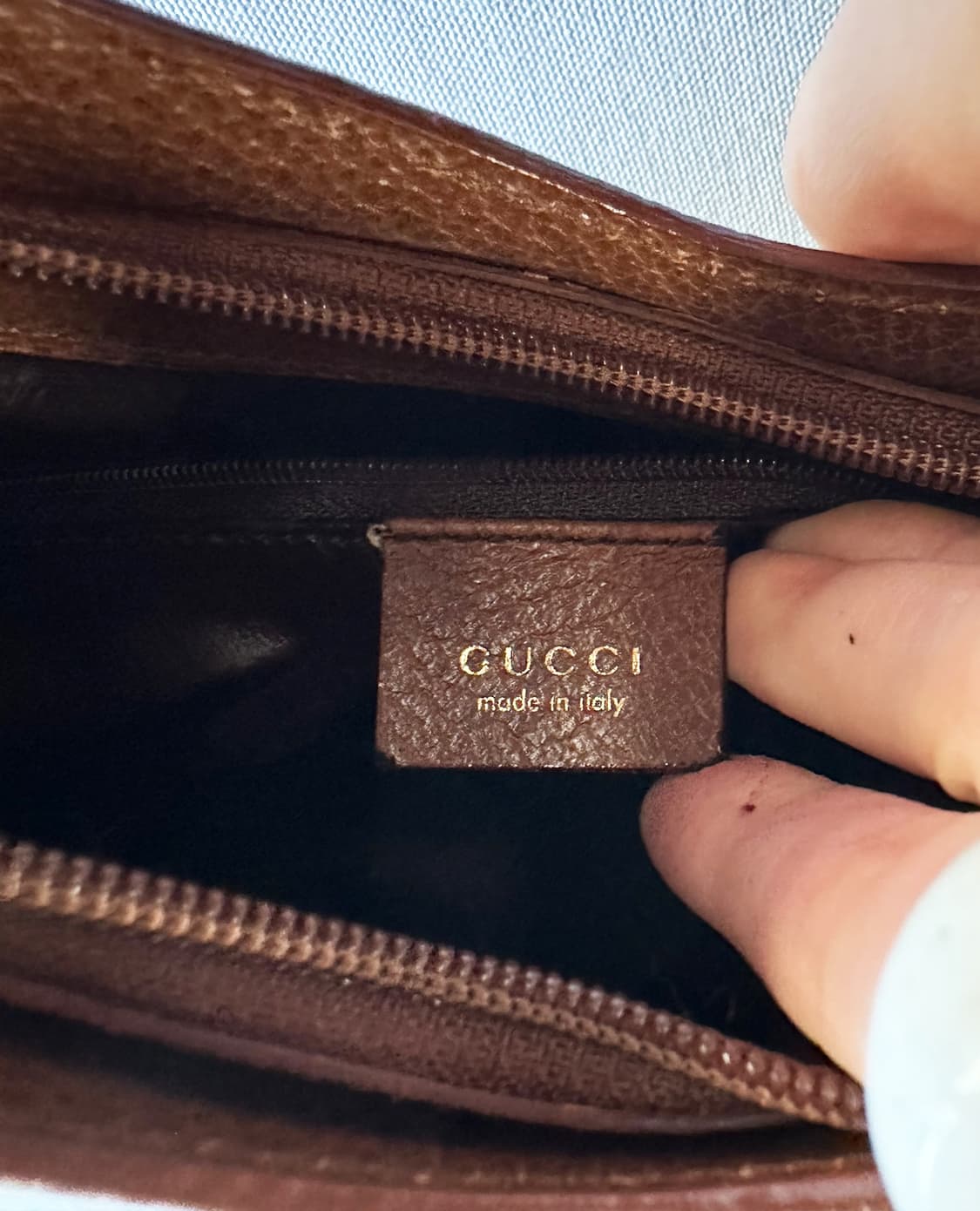 GUCCI leather bamboo bag 상품이미지8