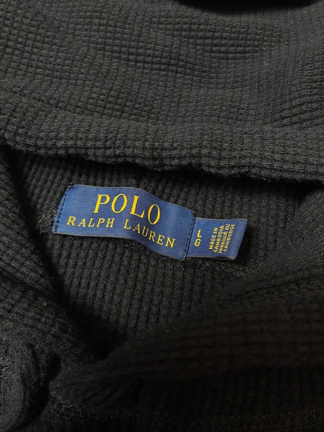 폴로 랄프로렌 써멀 와플 후드티 PN8934 상품이미지6