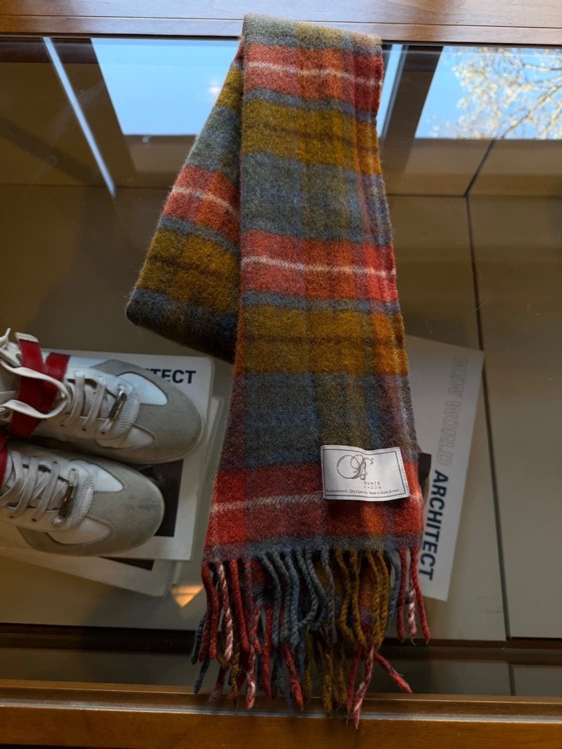 BRONTE 문트위드 램스울 머플러 상품이미지1