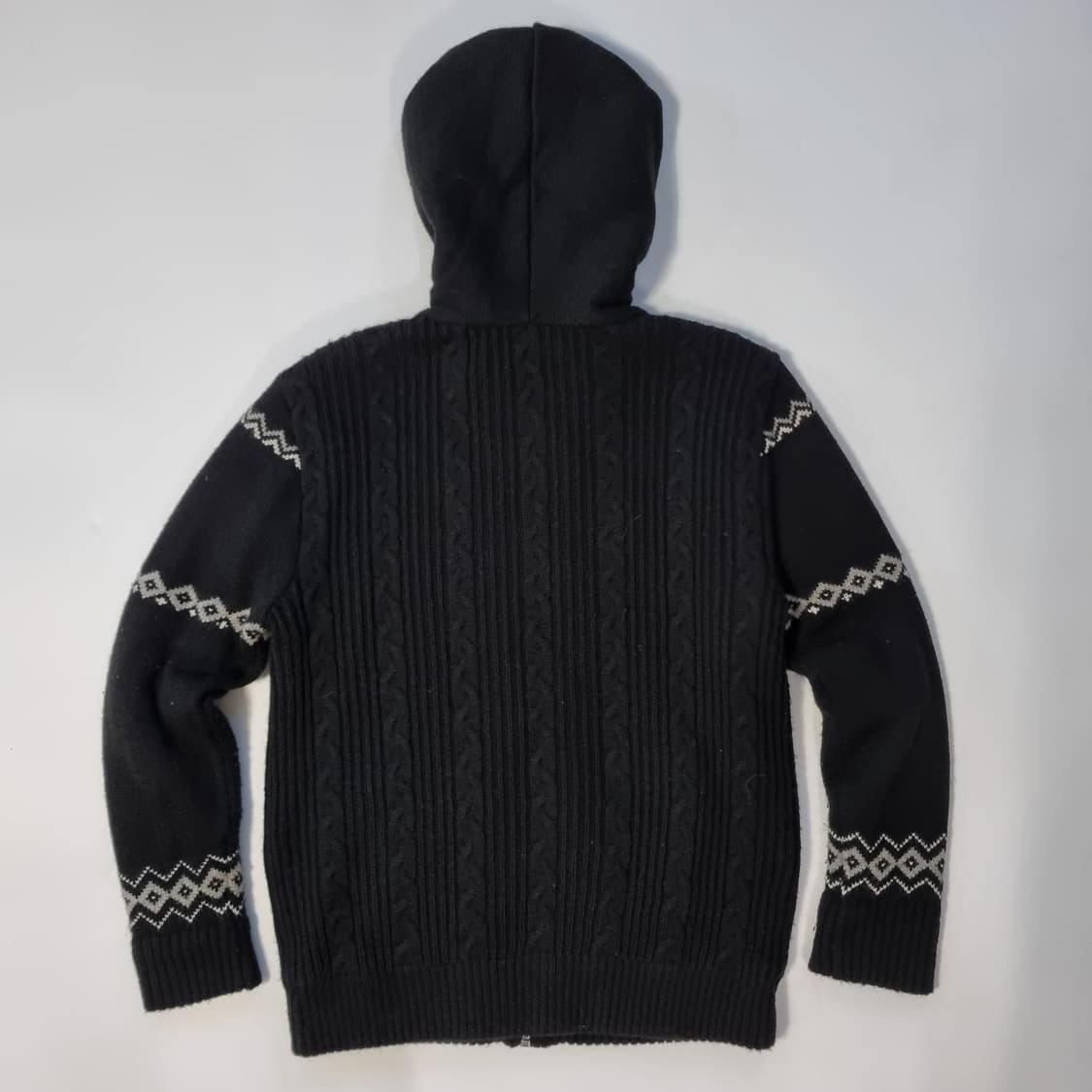 에스크 니트 후드집업 상품이미지2