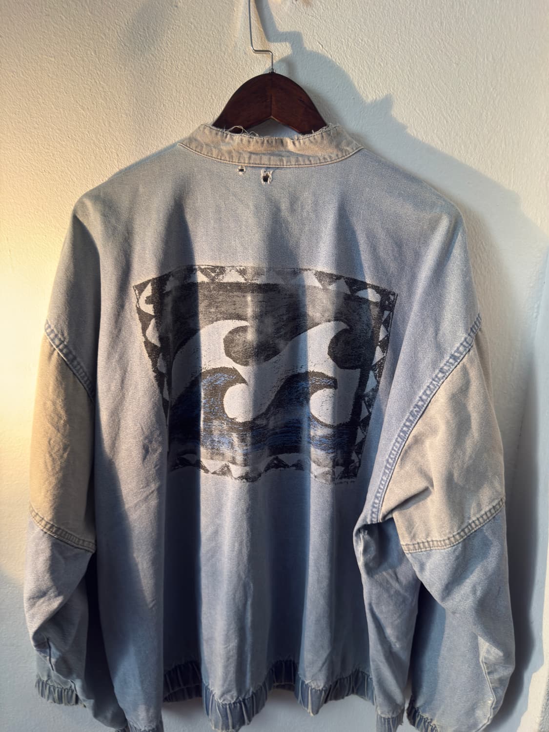 90s Billabong denim over jacket for surf 상품이미지2