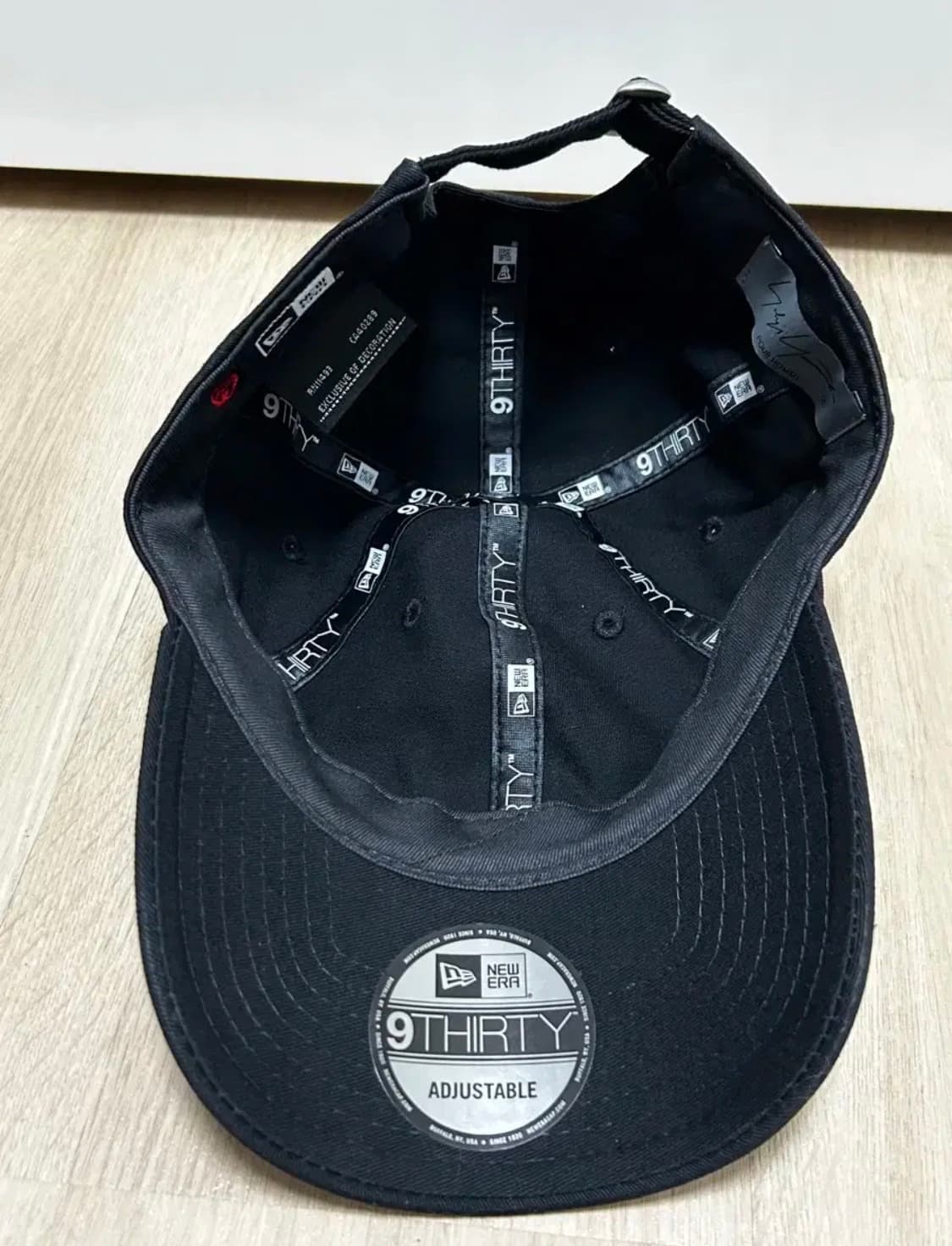 요지야마마모토 뿌르옴므 뉴에라 볼캡 상품이미지3