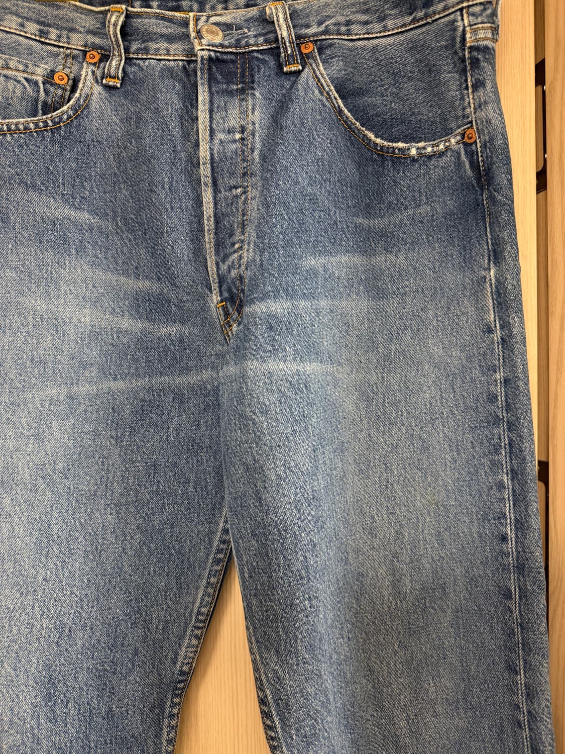 리바이스 501 중청 데님 상품이미지2