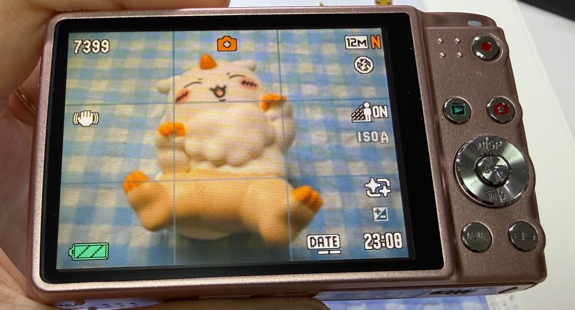 카시오 엑슬림z400 핑크(로즈골드) 상품이미지2