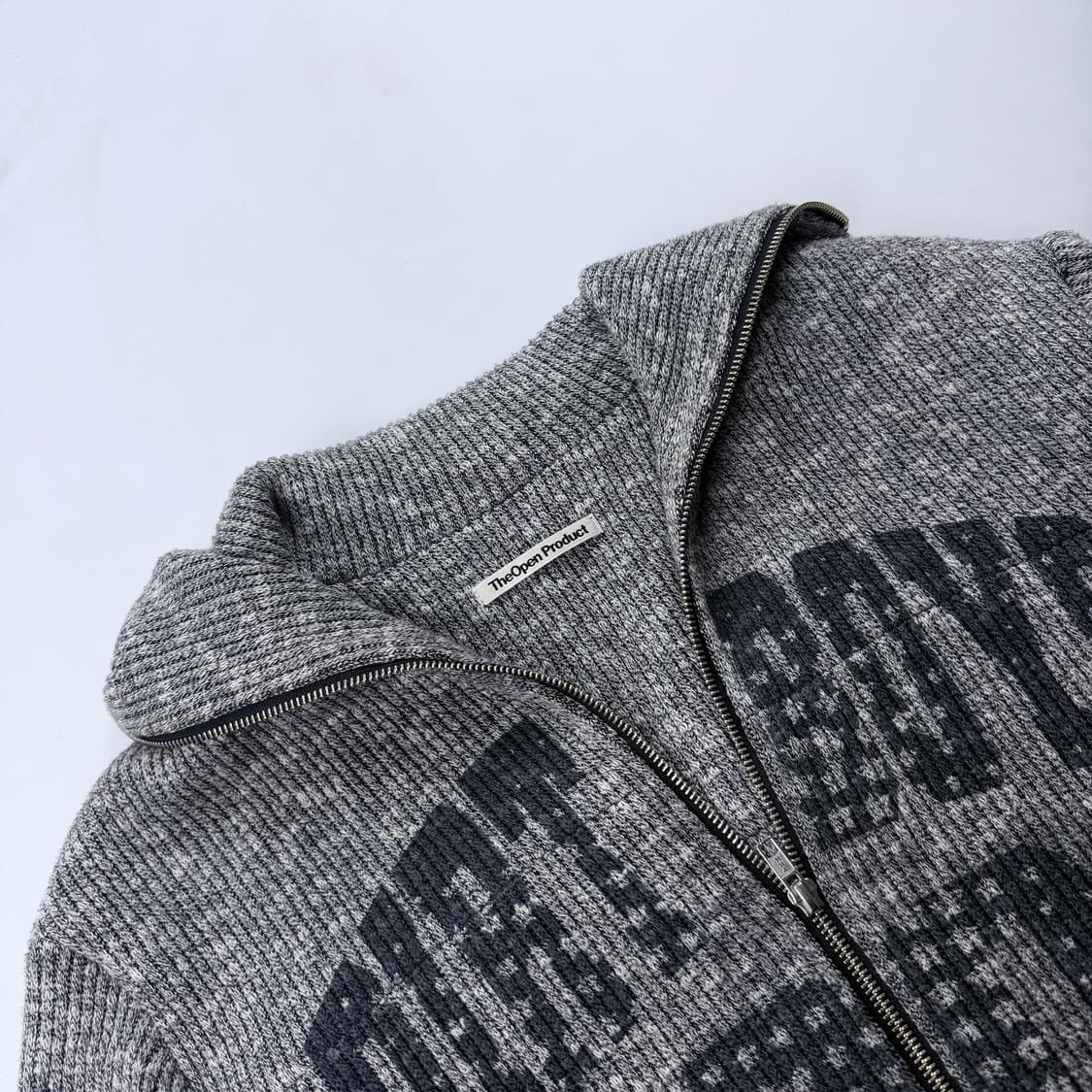 더오픈프로덕트 오픈와이와이 니트집업 상품이미지3