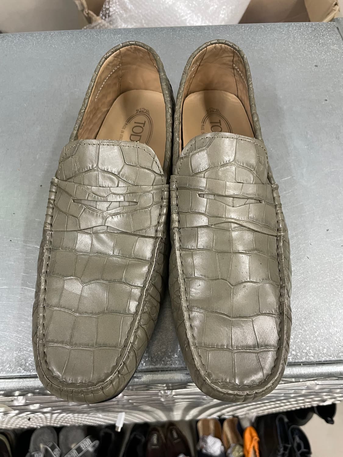 토즈 고미노 크로커다일 모카신 10 상품이미지5