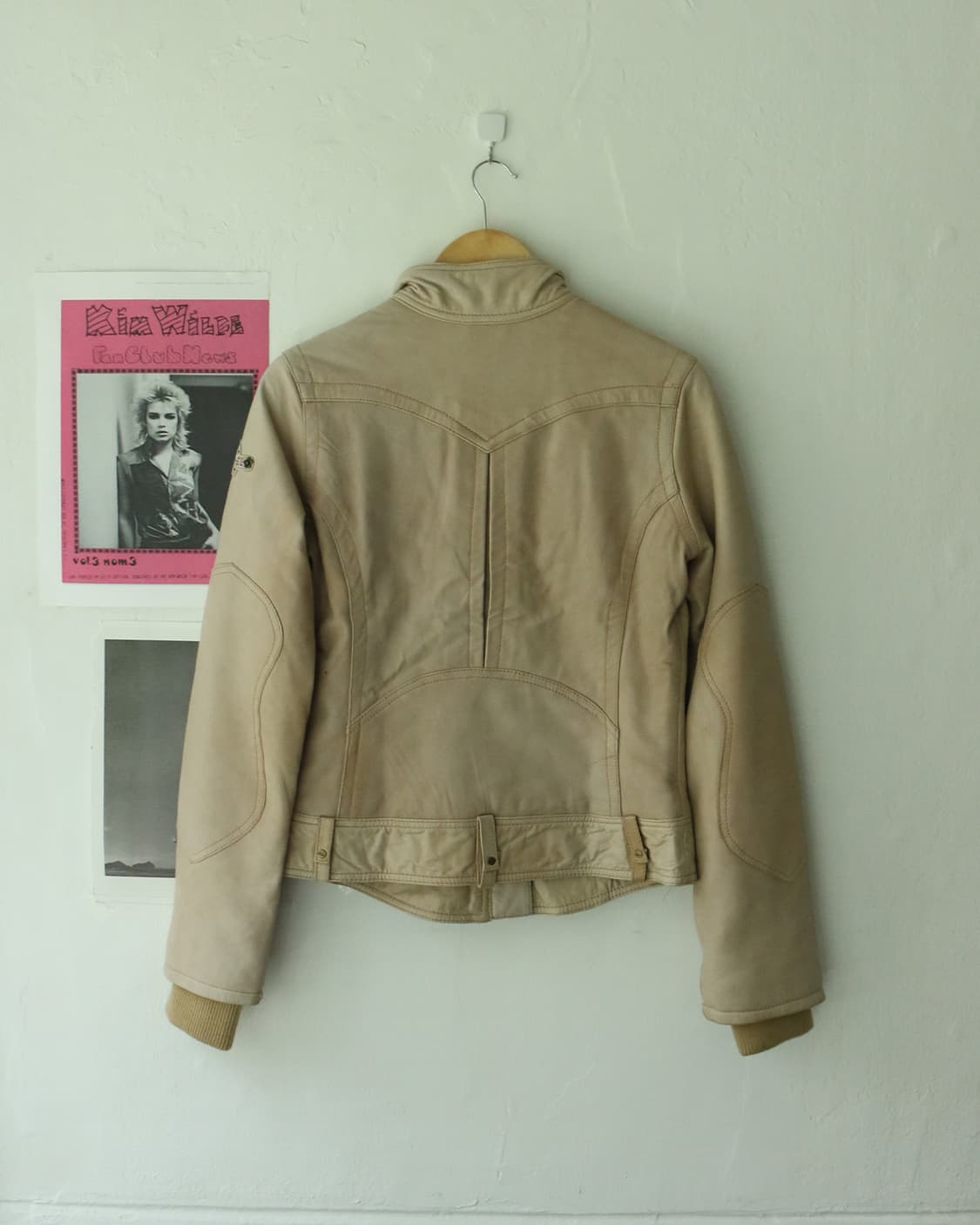 디젤 베이지 유틸리티 레더 자켓 상품이미지6