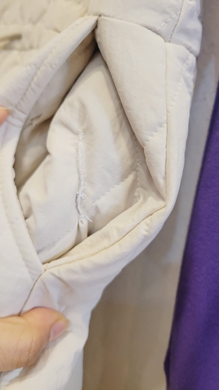 자라 스트라이프 니트 . 퀼팅 누빔 원피스 상품이미지9