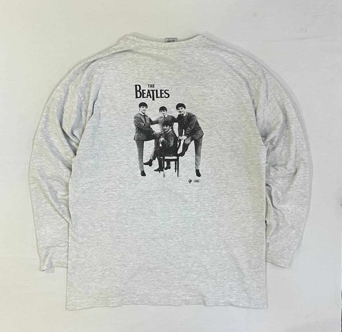 90s 비틀즈 빈티지 헨리넥 롱슬리브 밴드티 상품이미지1