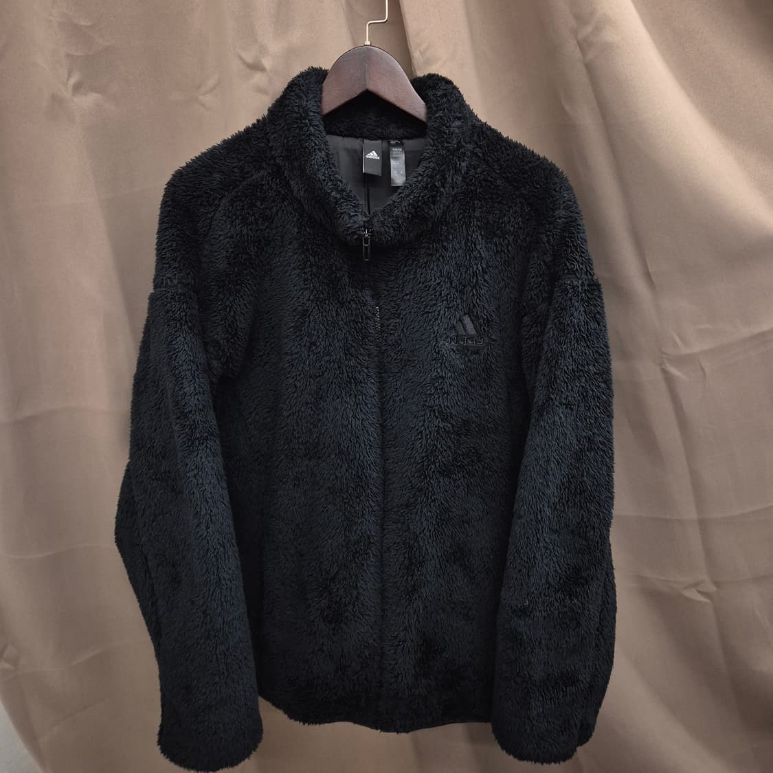 아디다스 블랙 플리스 자켓  3XL 상품이미지1