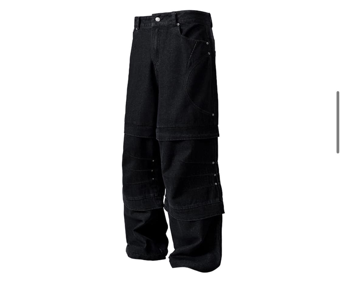 플레이버리즘 Double Layered Wide Denim Pant 상품이미지4