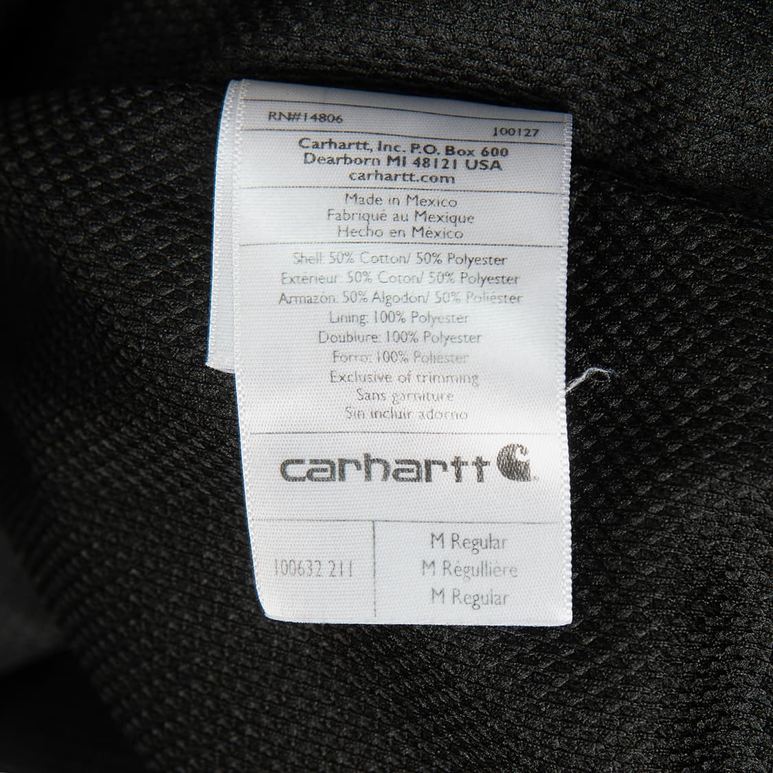 [M] 칼하트 100632 레인디펜더 써멀 후드집업  상품이미지7