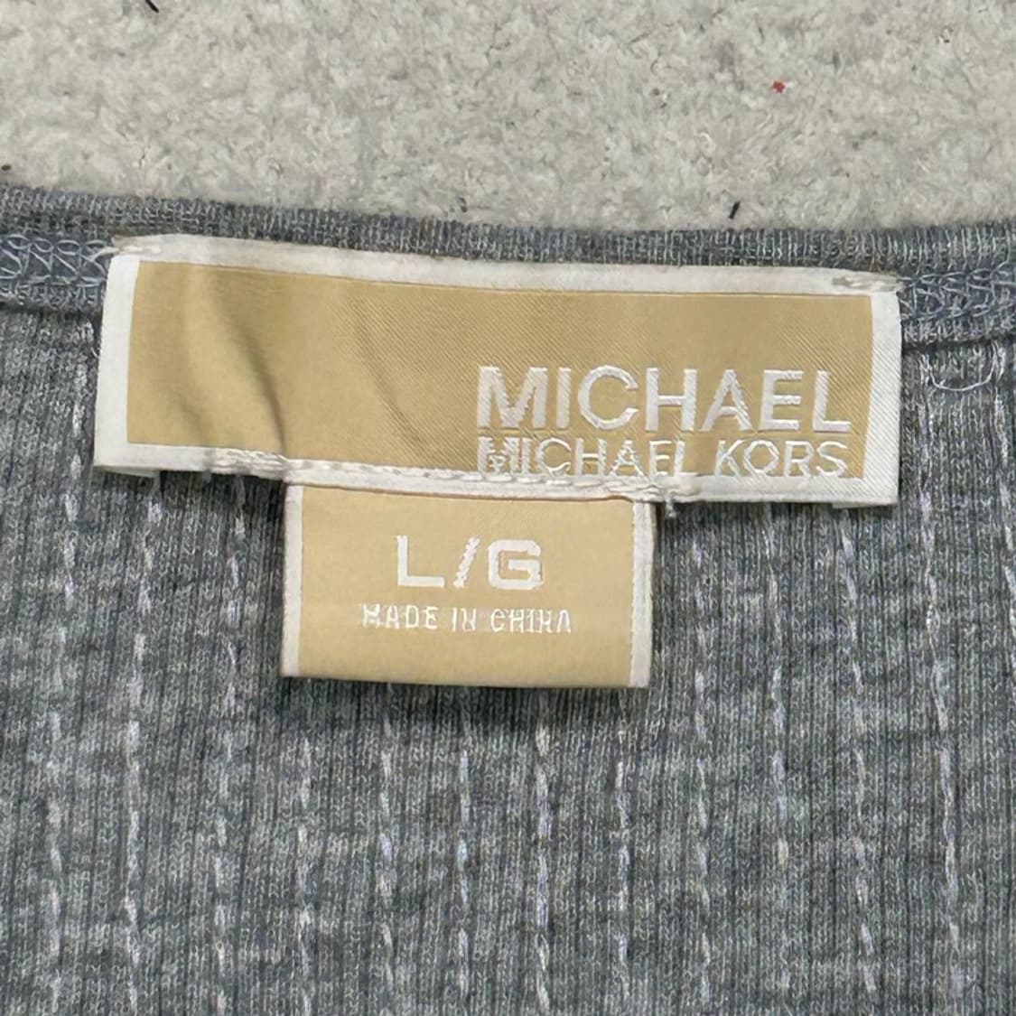 MICHAEL KORS top sequin short sleeve L 상품이미지6