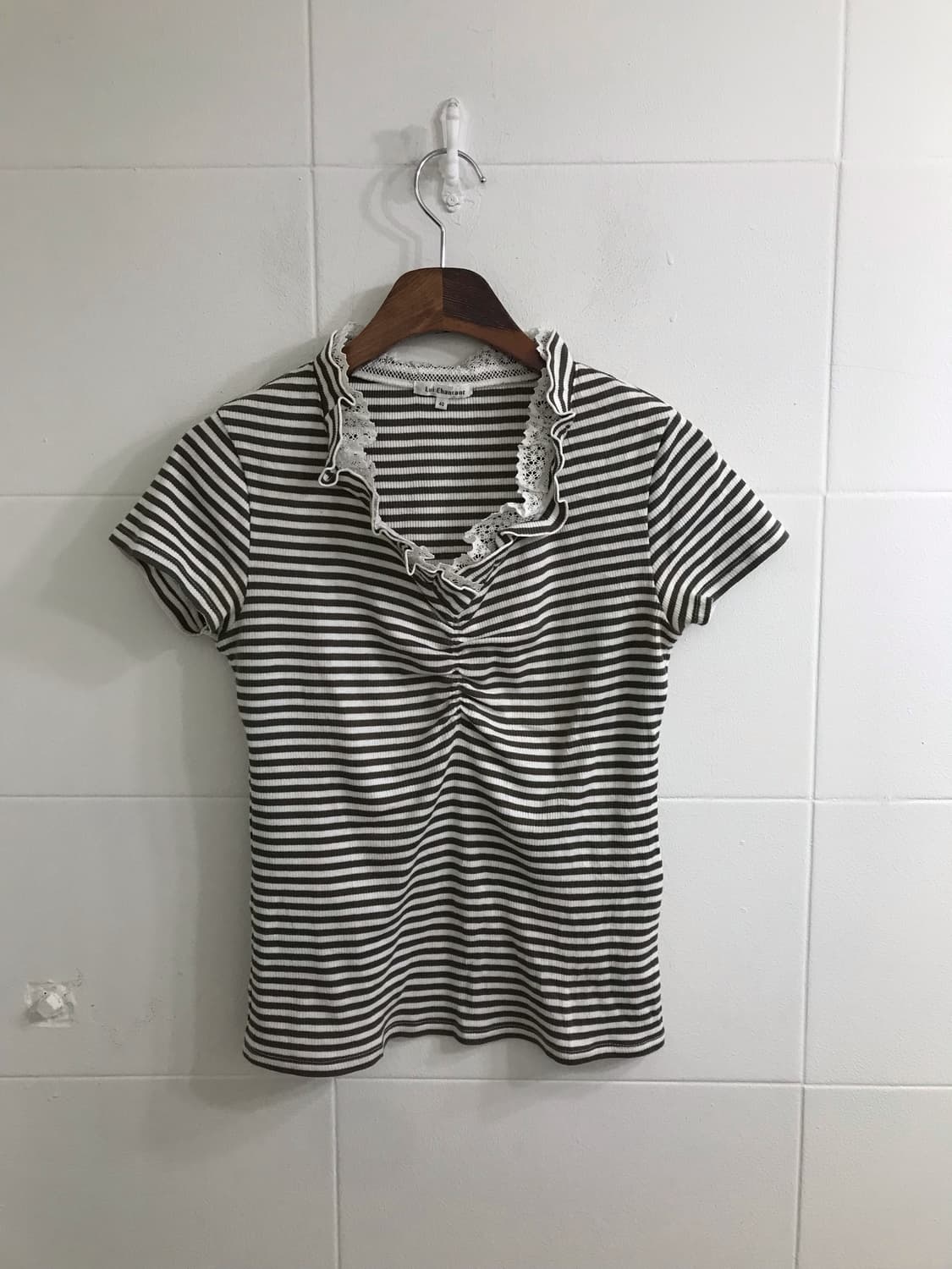 카키 그런지 모리걸 야상 벌룬스커트 코디세트 상품이미지6