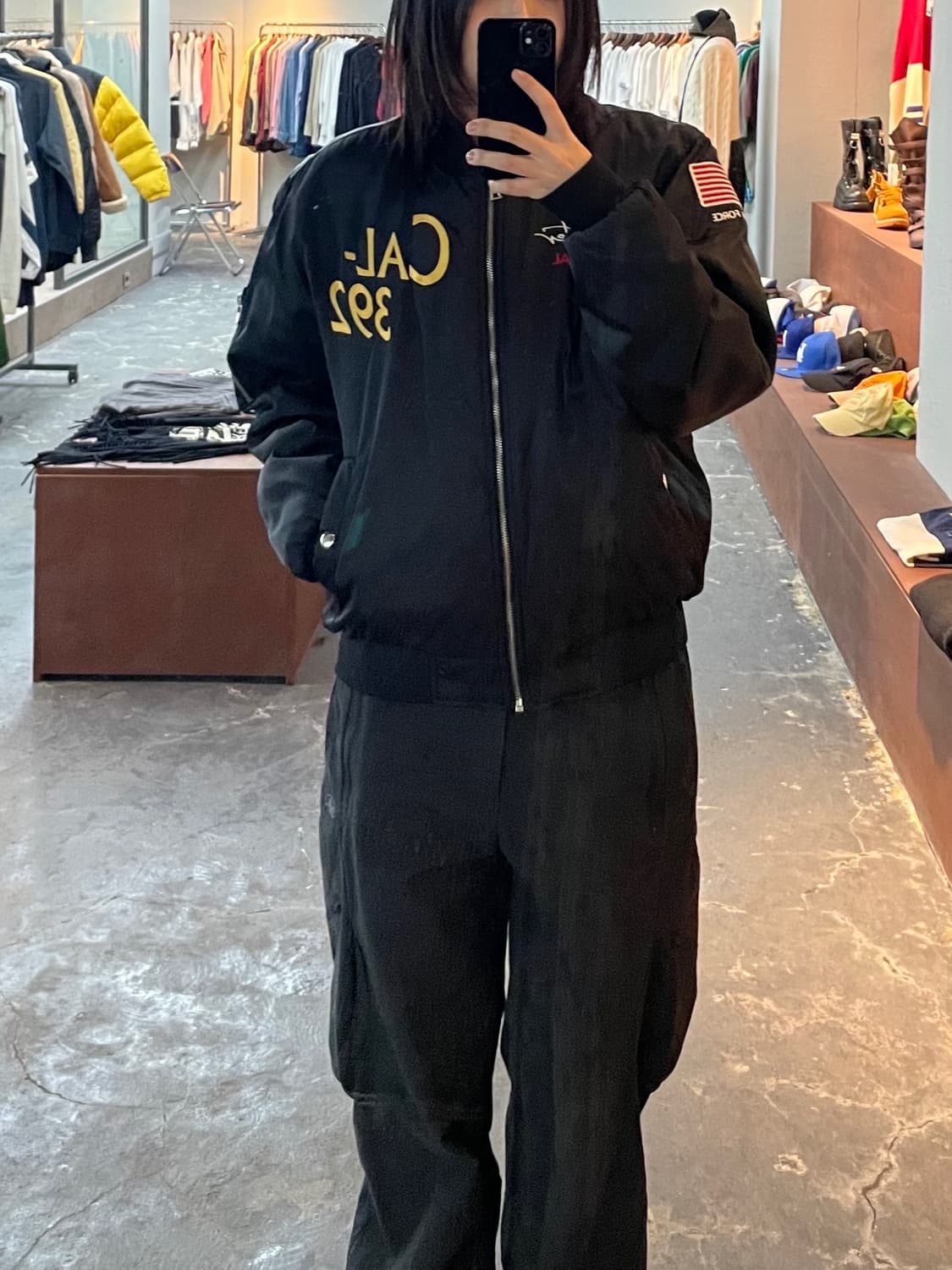 어커버 MA-1 니들워크 패딩 H982 상품이미지1