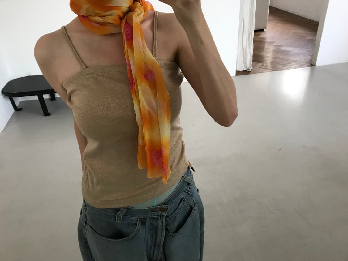 vintage pattern scarf 상품이미지3