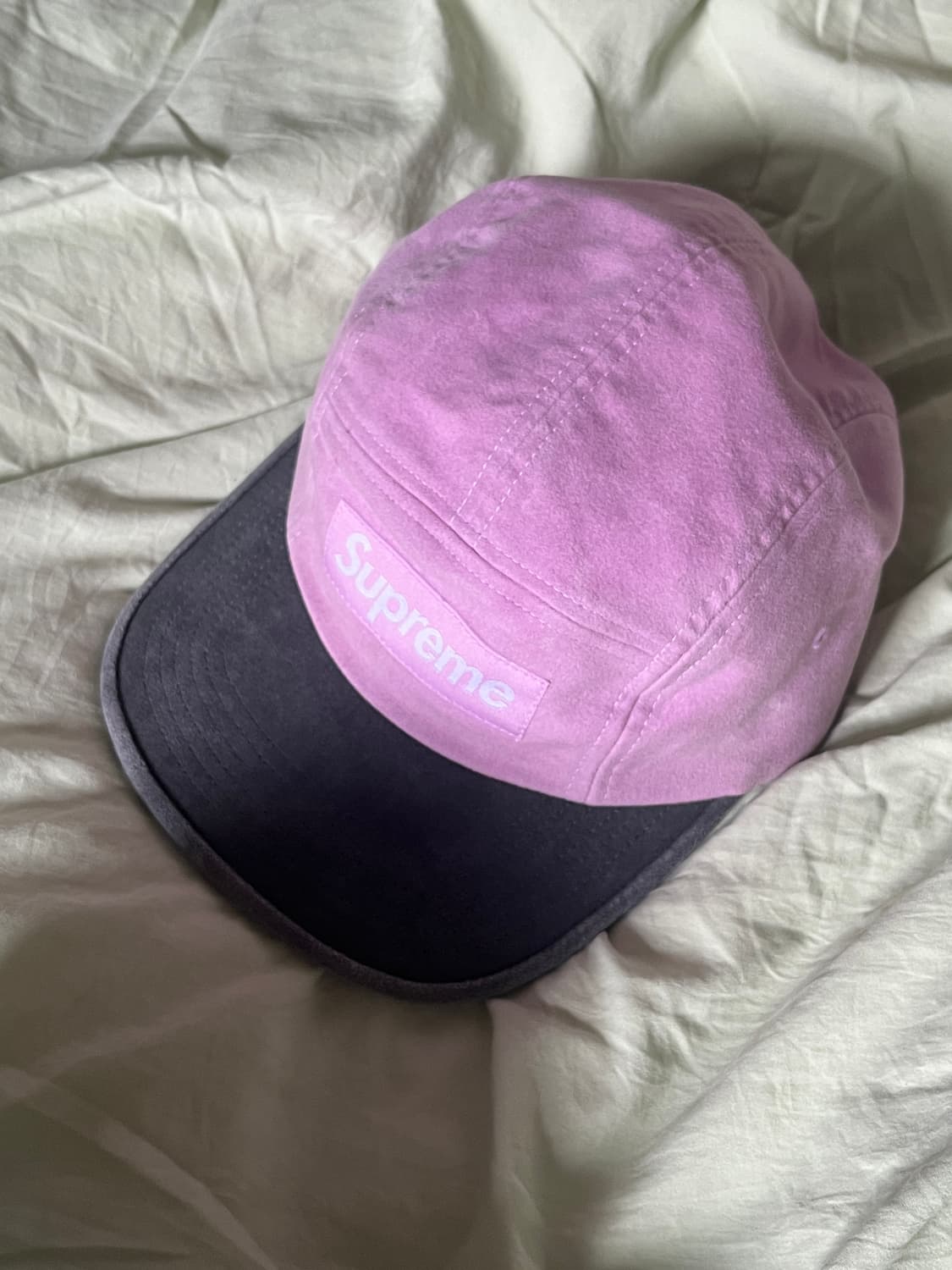 슈프림 25FW 몰스킨 캠프캡 핑크 상품이미지1