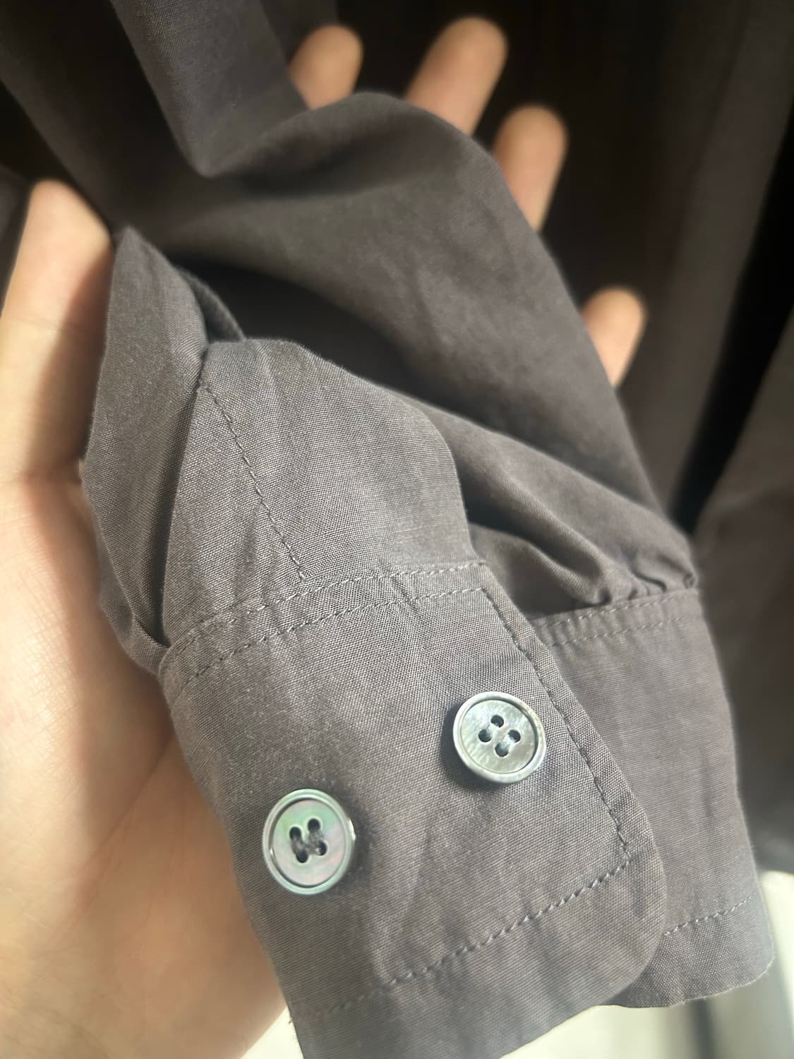 3)폴리테루 텐코셔츠 퍼플그레이,다크핑크 일괄판매 상품이미지2