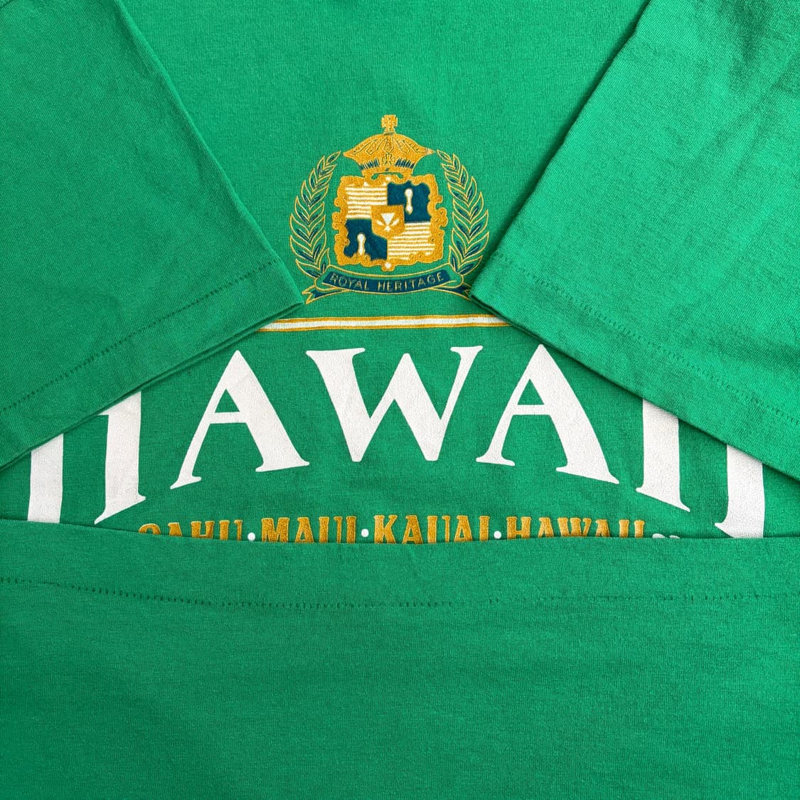 90s USA Hawaii 빈티지 싱글스티치 반팔티 L 상품이미지6