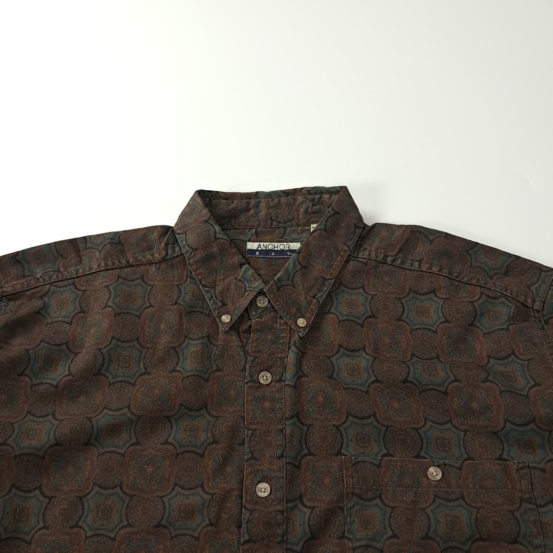 CK187 XL 앵커베이 90s 지오메트릭 메달리온 셔츠 남방 상품이미지2