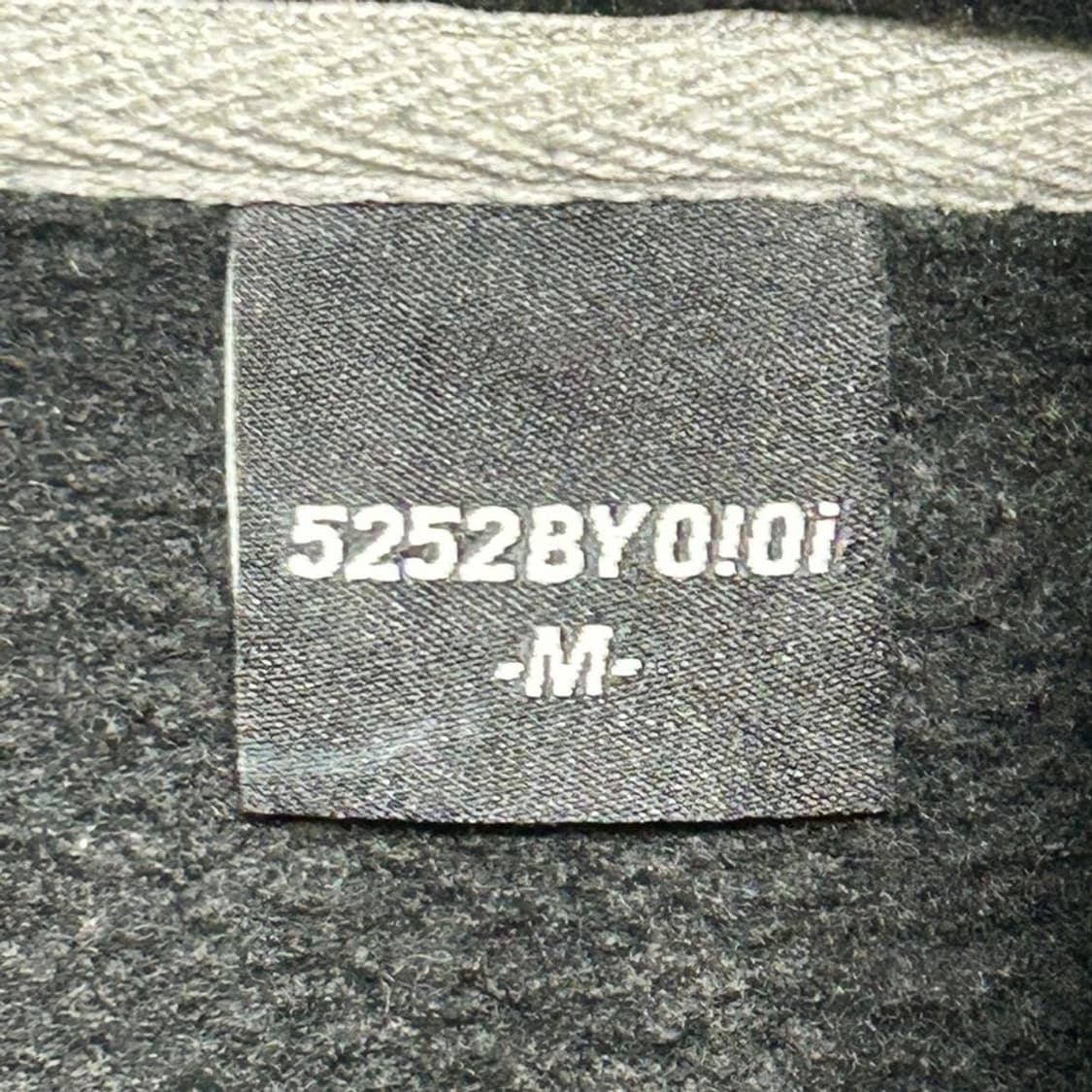 오아이오아이 컬렉션 시그니쳐 후드 블랙 M 상품이미지6