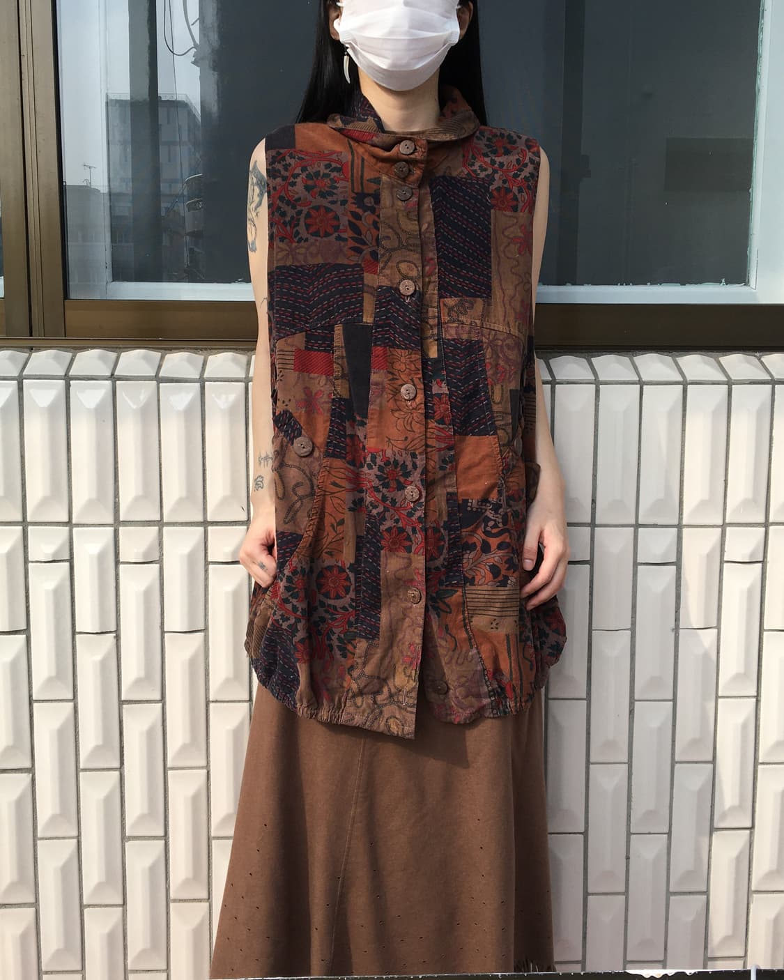 Ethnic mood vest 상품이미지1
