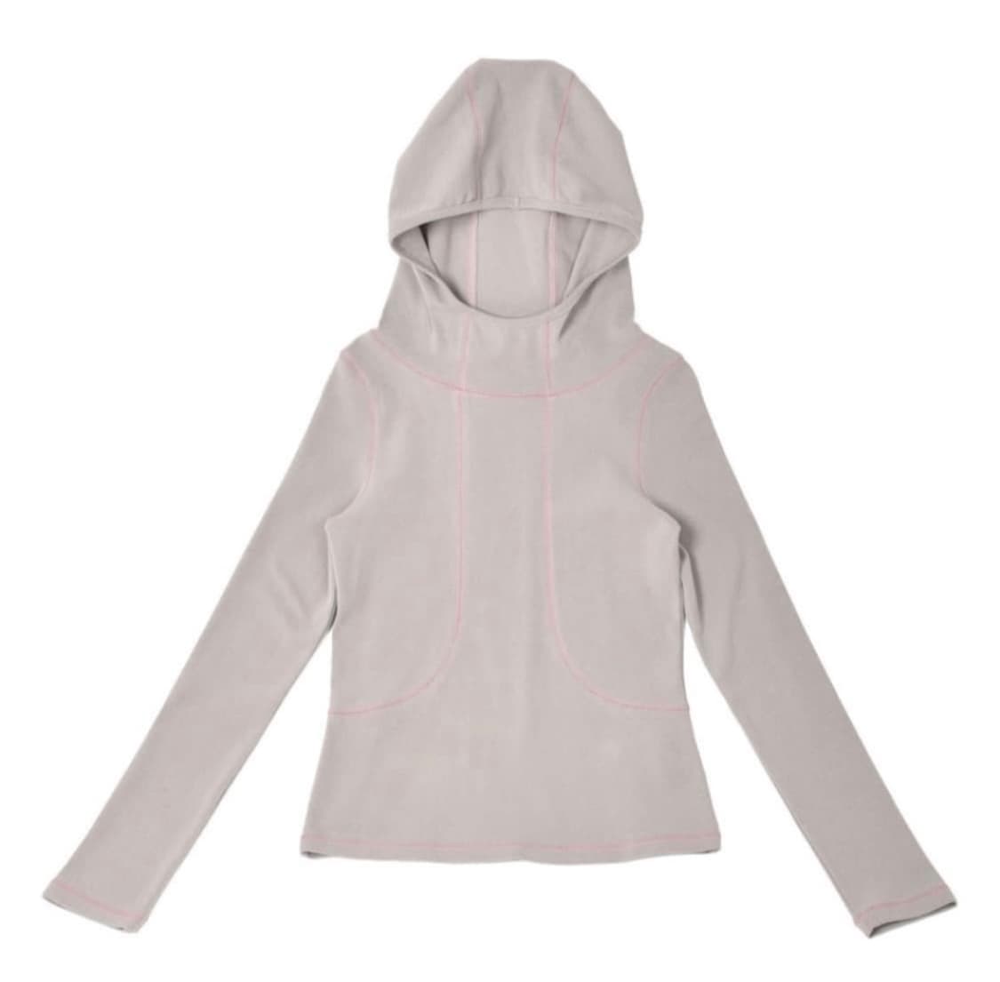 ONSKA Hooded long sleeve gray 상품이미지1