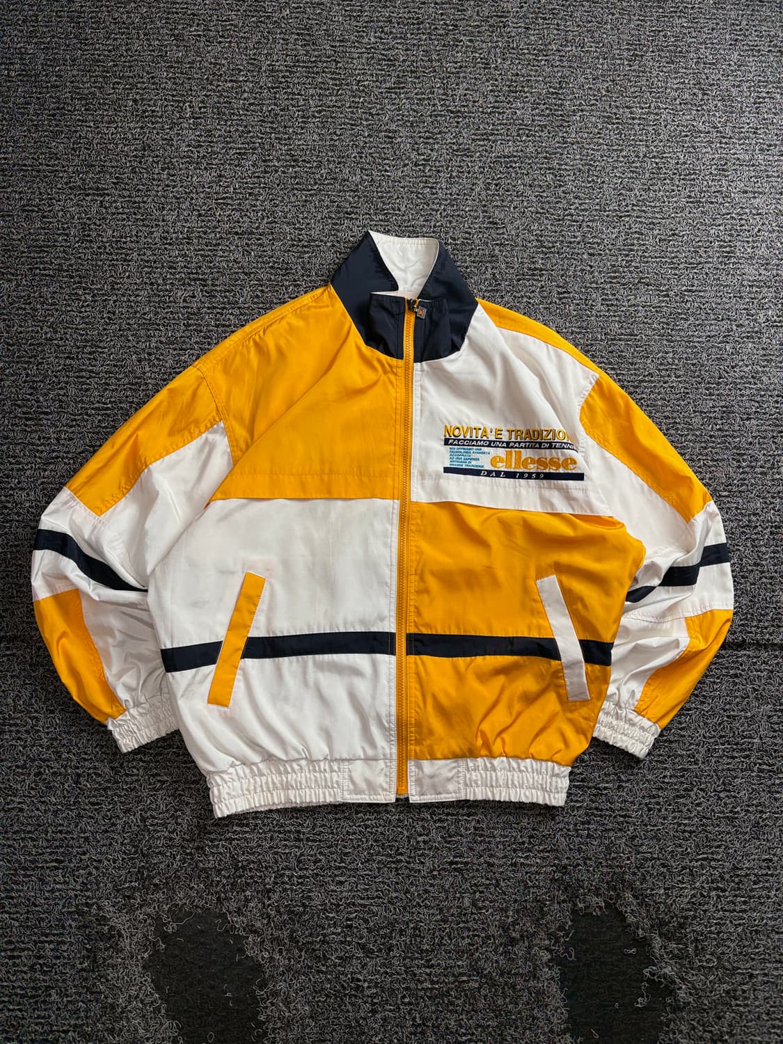 엘레쎄 올드스쿨 배색 바람막이 자켓 3579 상품이미지2