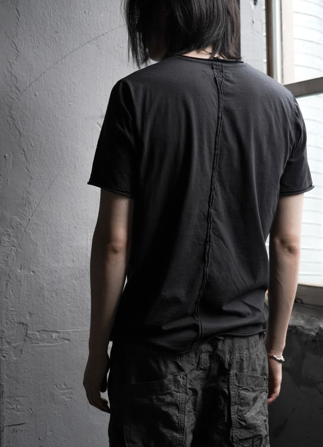 블랙멀 베이스 티셔츠 블랙 L 상품이미지4