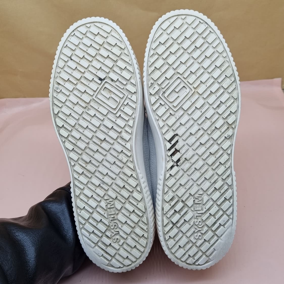 시스템 화이트 남성운동화260  상품이미지3