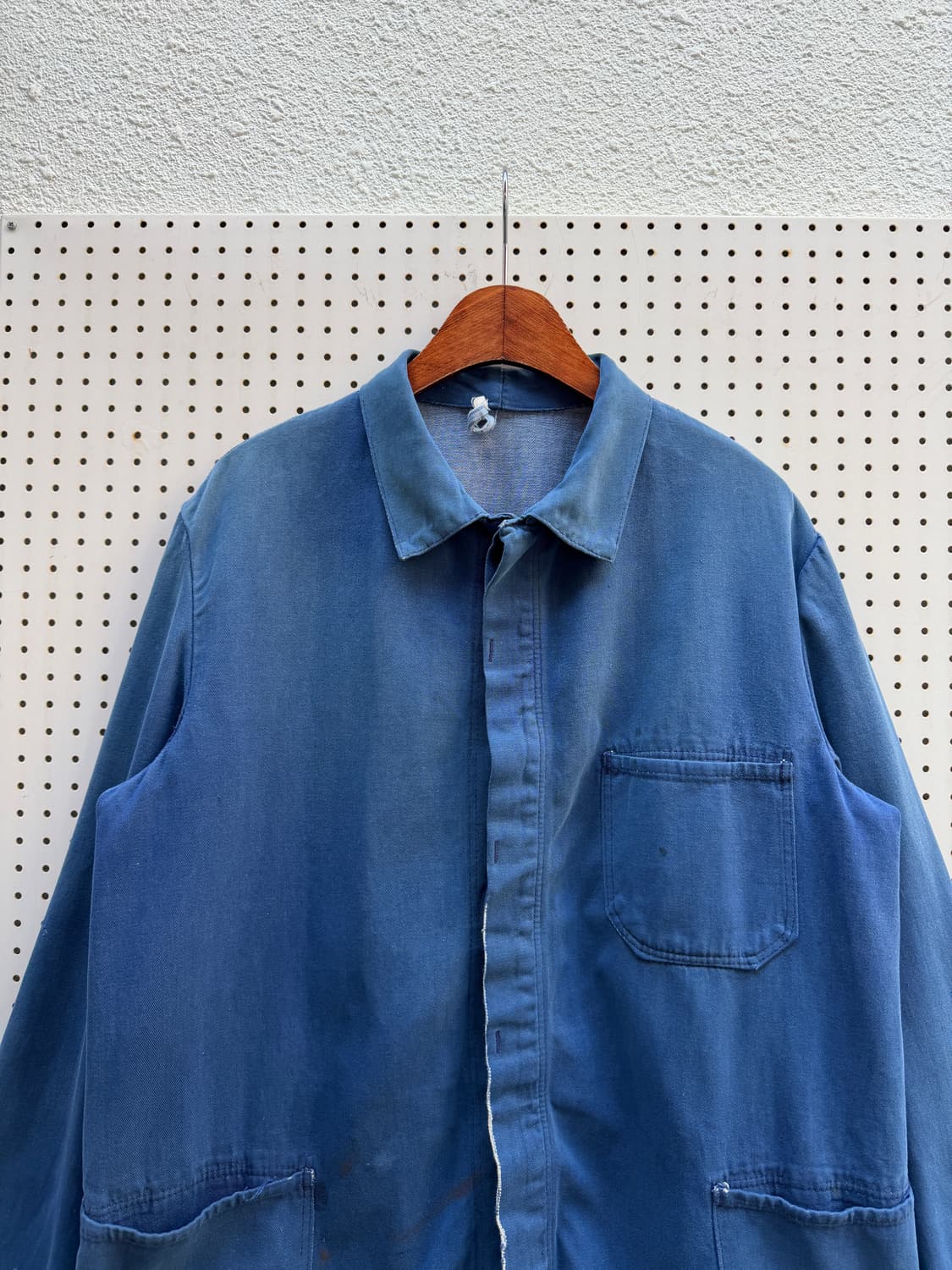 FADED WASHED DENIM FRENCH 페이드 데님프렌치워크자켓 상품이미지5