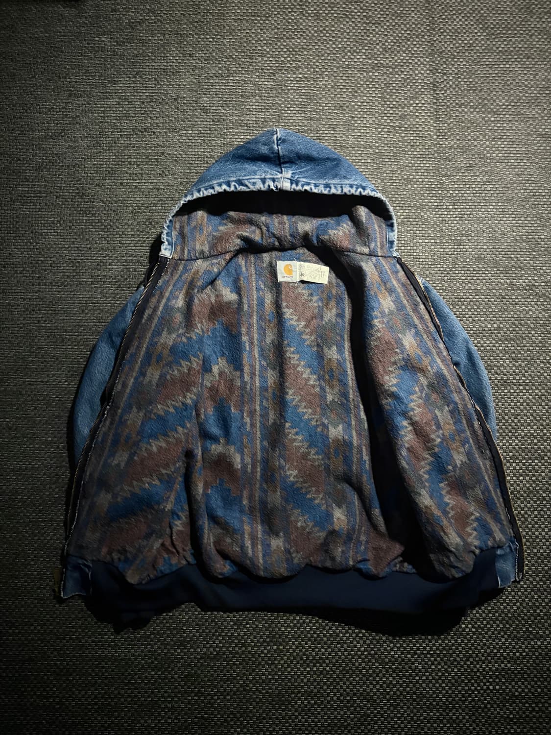 90s 칼하트 아즈텍 액티브 JB848 L USA🇺🇸 상품이미지7