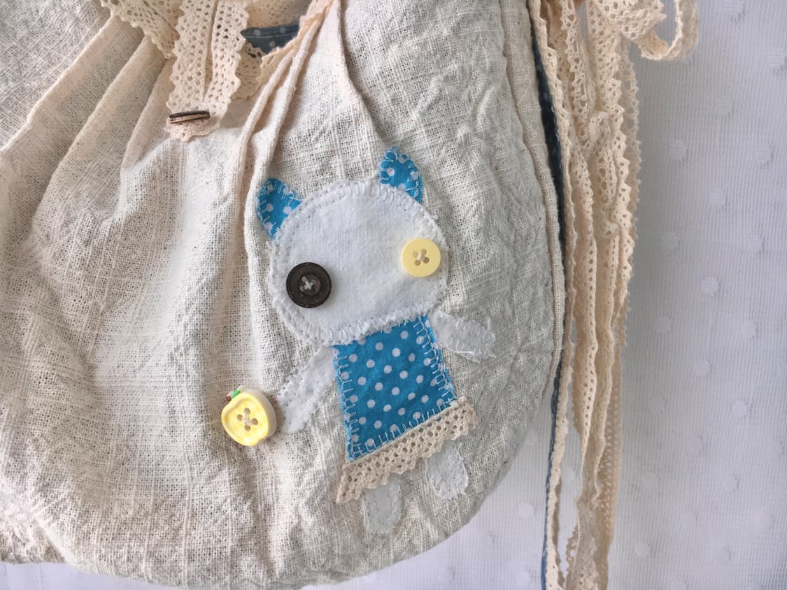 [HAND MADE] Reversible Cross Bag 모리걸 상품이미지6