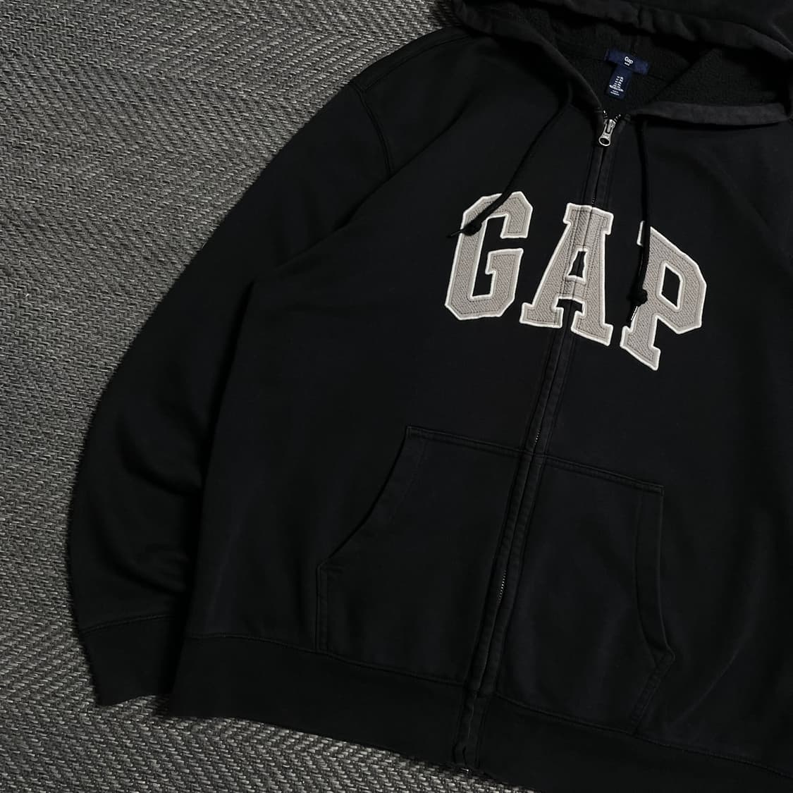 GAP 빅로고 박시핏 베이직 후드 집업 y 5480 상품이미지5