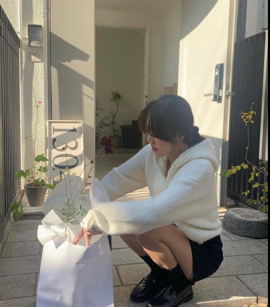 타낫 후드 니트 상품이미지3