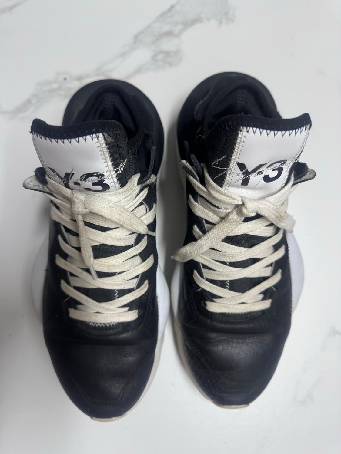 요지 야마모토 Y-3 카이와 260 검흰 상품이미지8