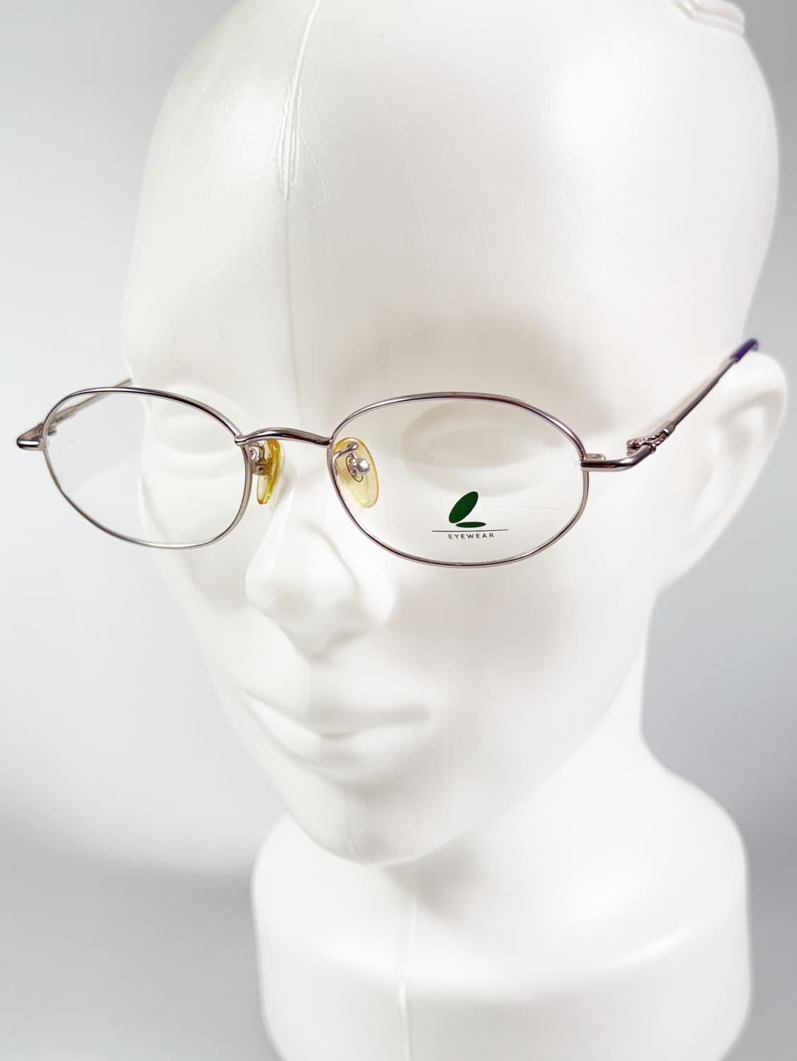 90s DJP 실버 메탈 슬림 오벌 프레임 빈티지 안경 상품이미지8
