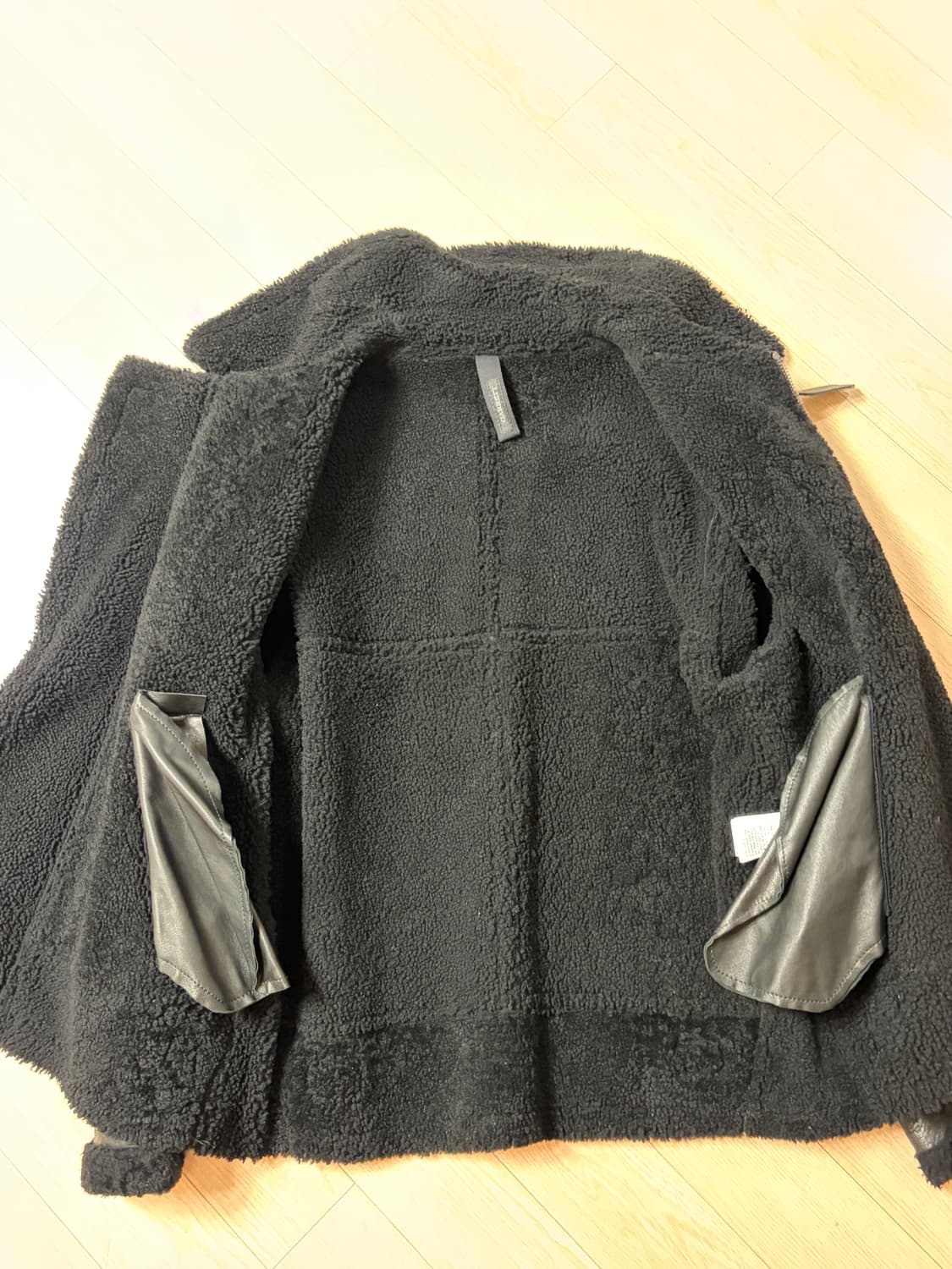 (50) 가렛 289만원 이태리 무통 자켓 에비에이터 무스탕 가죽 상품이미지7