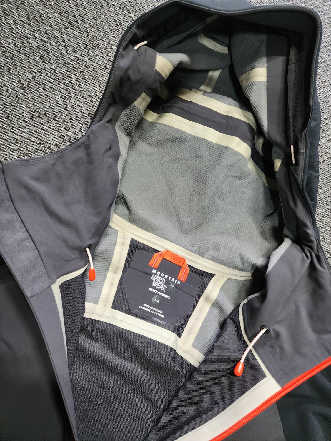 마운틴하드웨어 후드 바람막이 자켓  L사이즈  상품이미지3