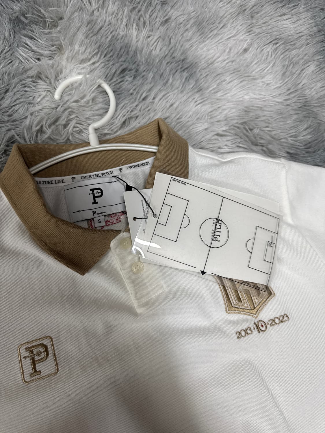 KT위즈 10주년 오버더피치 반팔카라티 S사이즈 상품이미지4