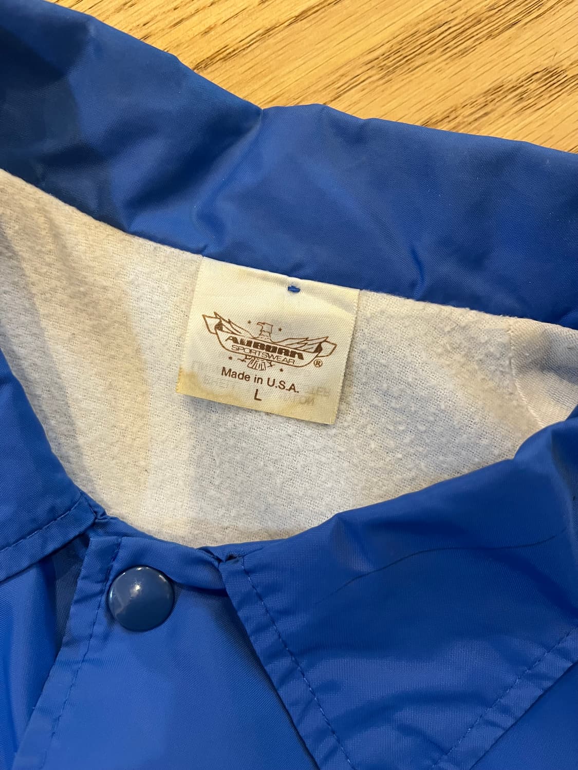 빈티지 인디펜던트 트럭 코치자켓 블루 상품이미지5