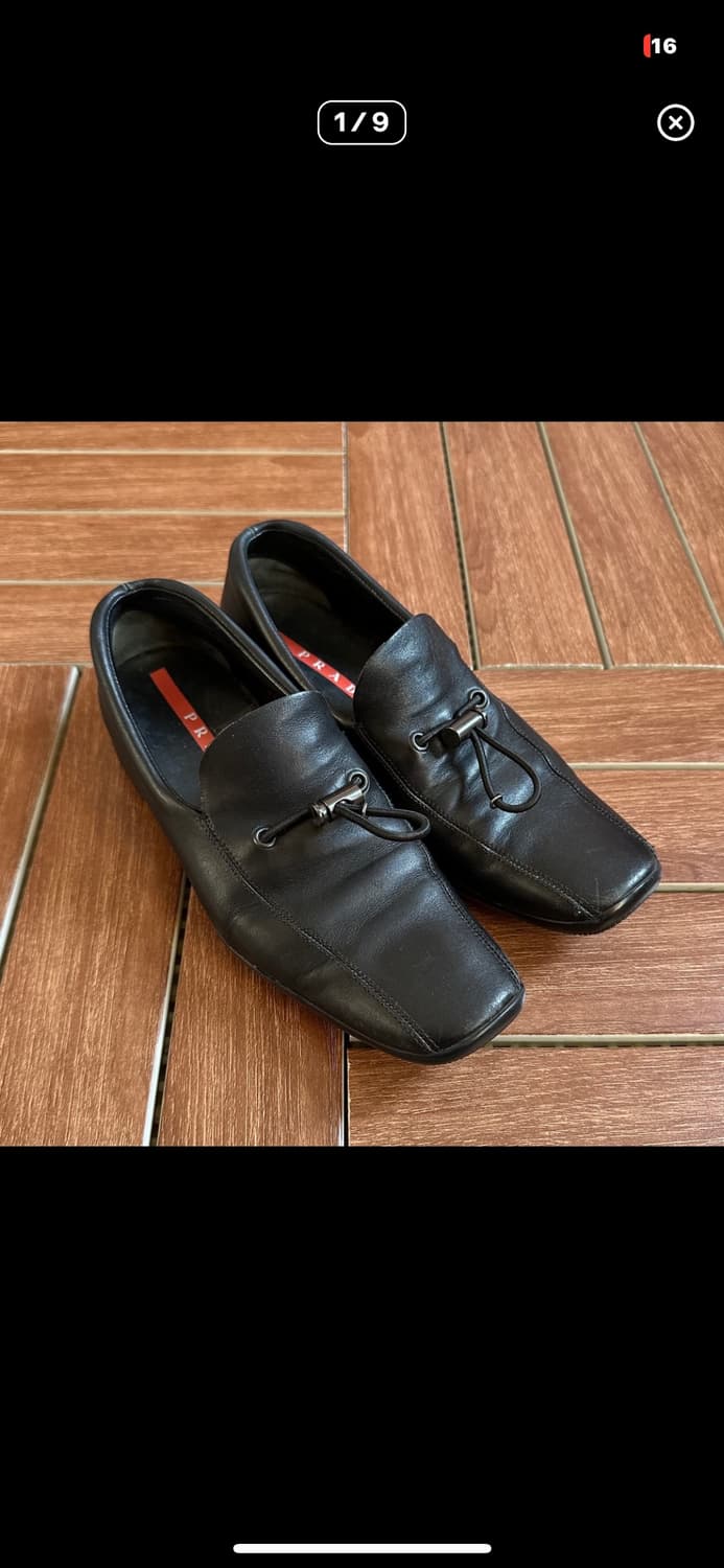 Prada sports toggle square toe loafer 상품이미지1