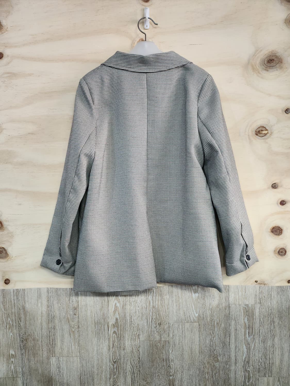 538) 체크 패턴 봄 자켓 상품이미지2