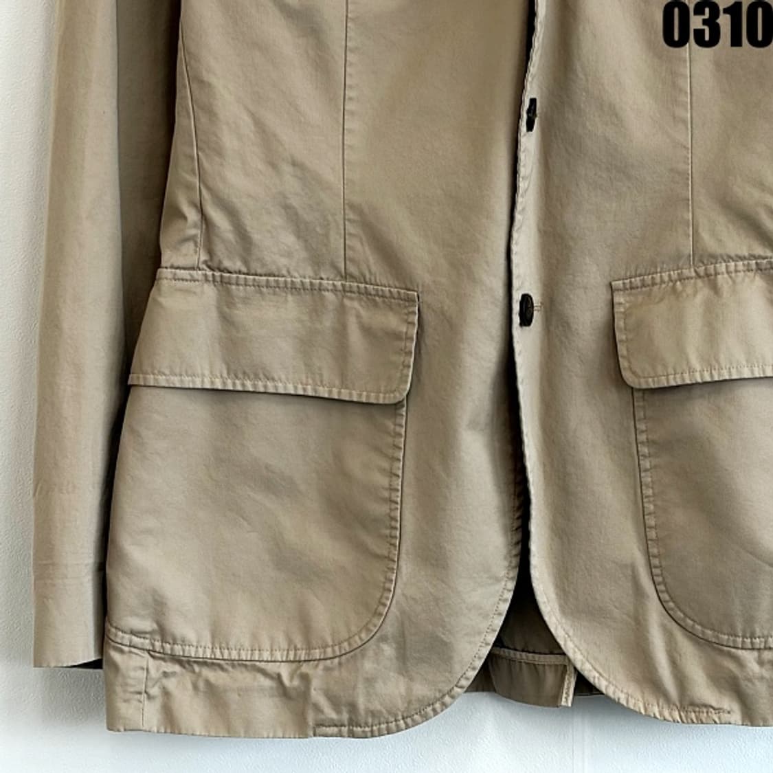 폴로 랄프로렌 클래식 코튼 블레이저 자켓 38R 0310 상품이미지3