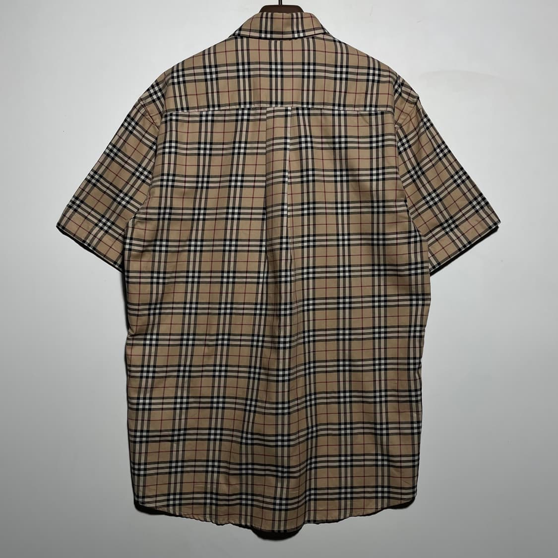 버버리 노바체크 반팔 셔츠 상품이미지2