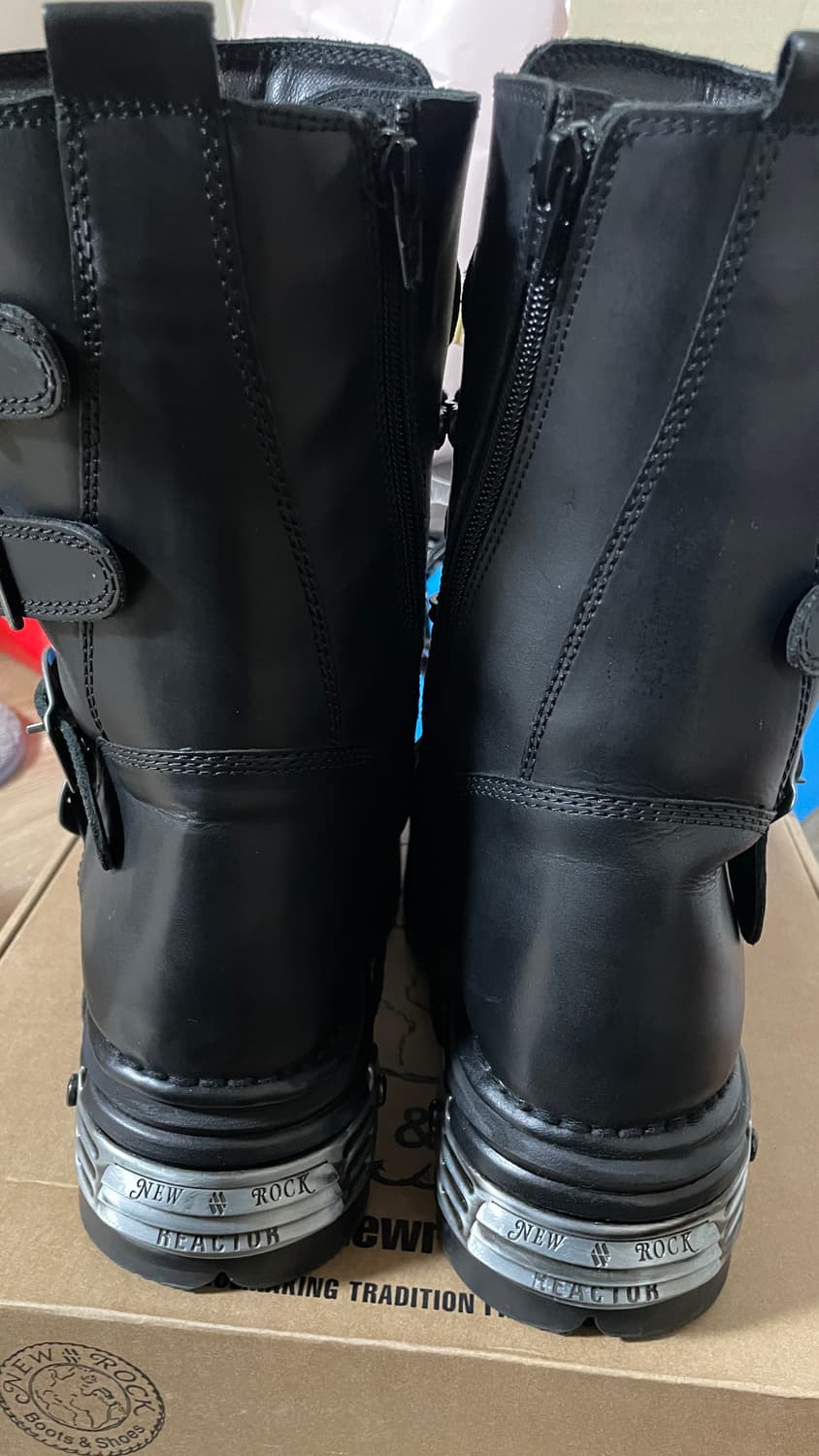 뉴락 부츠 메탈릭 M-373-S4 EU43 상품이미지4