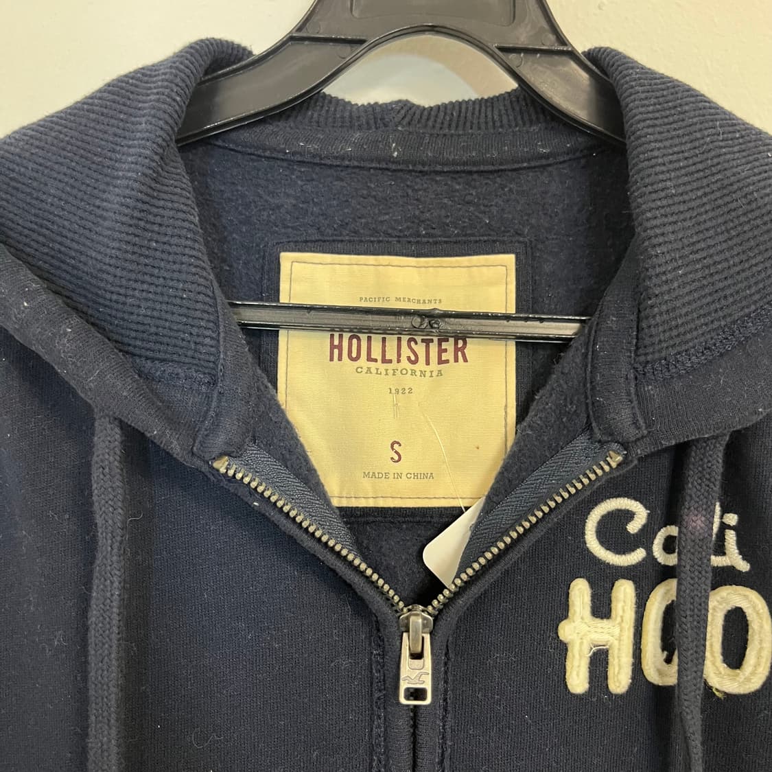 Hollister navy hoodie zip-up 상품이미지6
