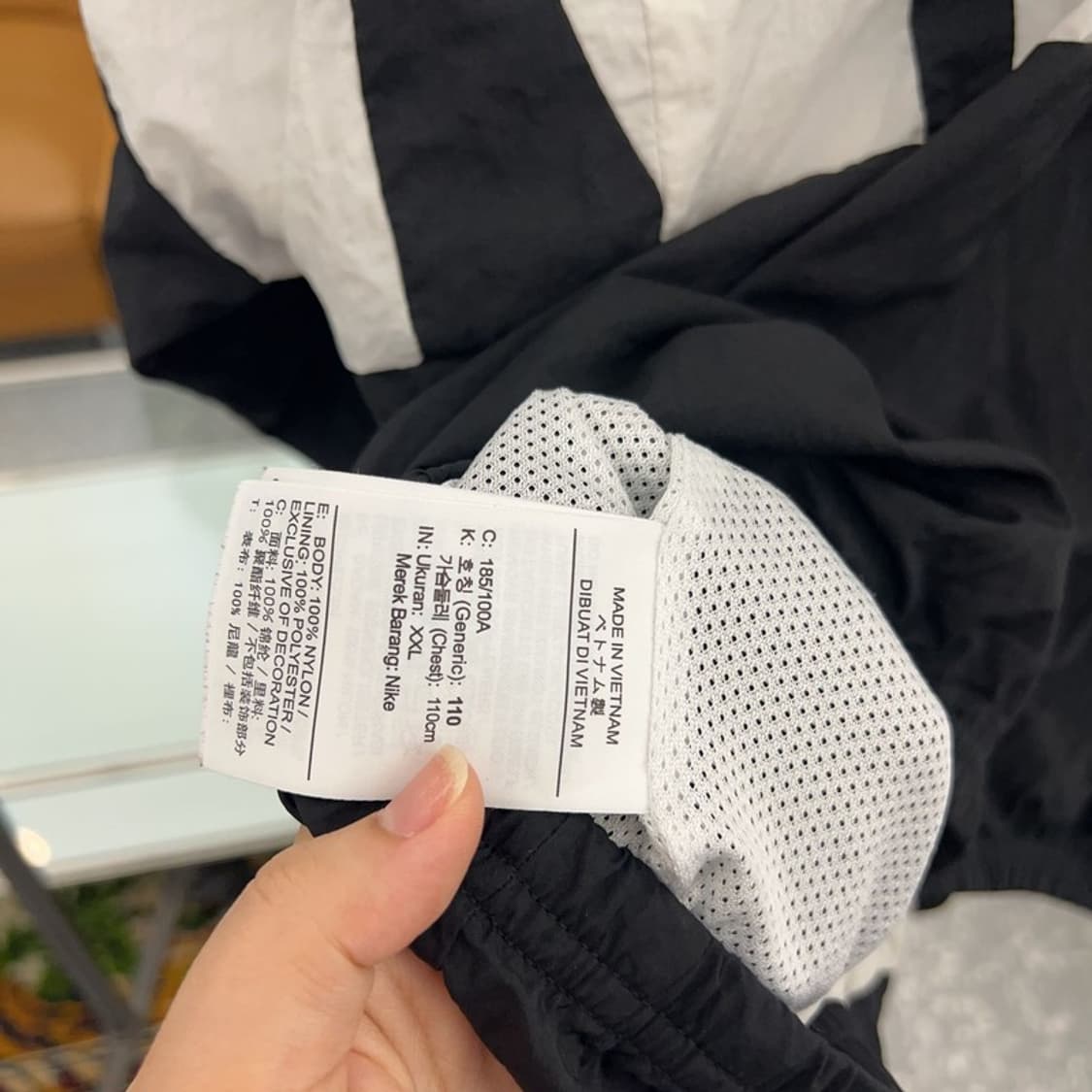 나이키 백로고 빅로고 바람막이 자켓 110 C04508  상품이미지4