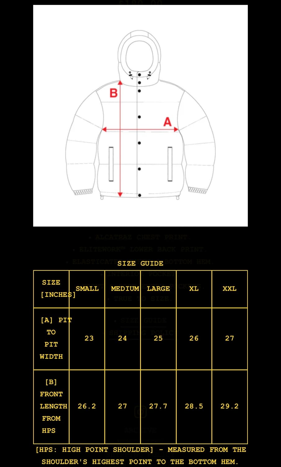 Corteiz 코르테이즈 경량 패딩 - XL (105) 상품이미지3