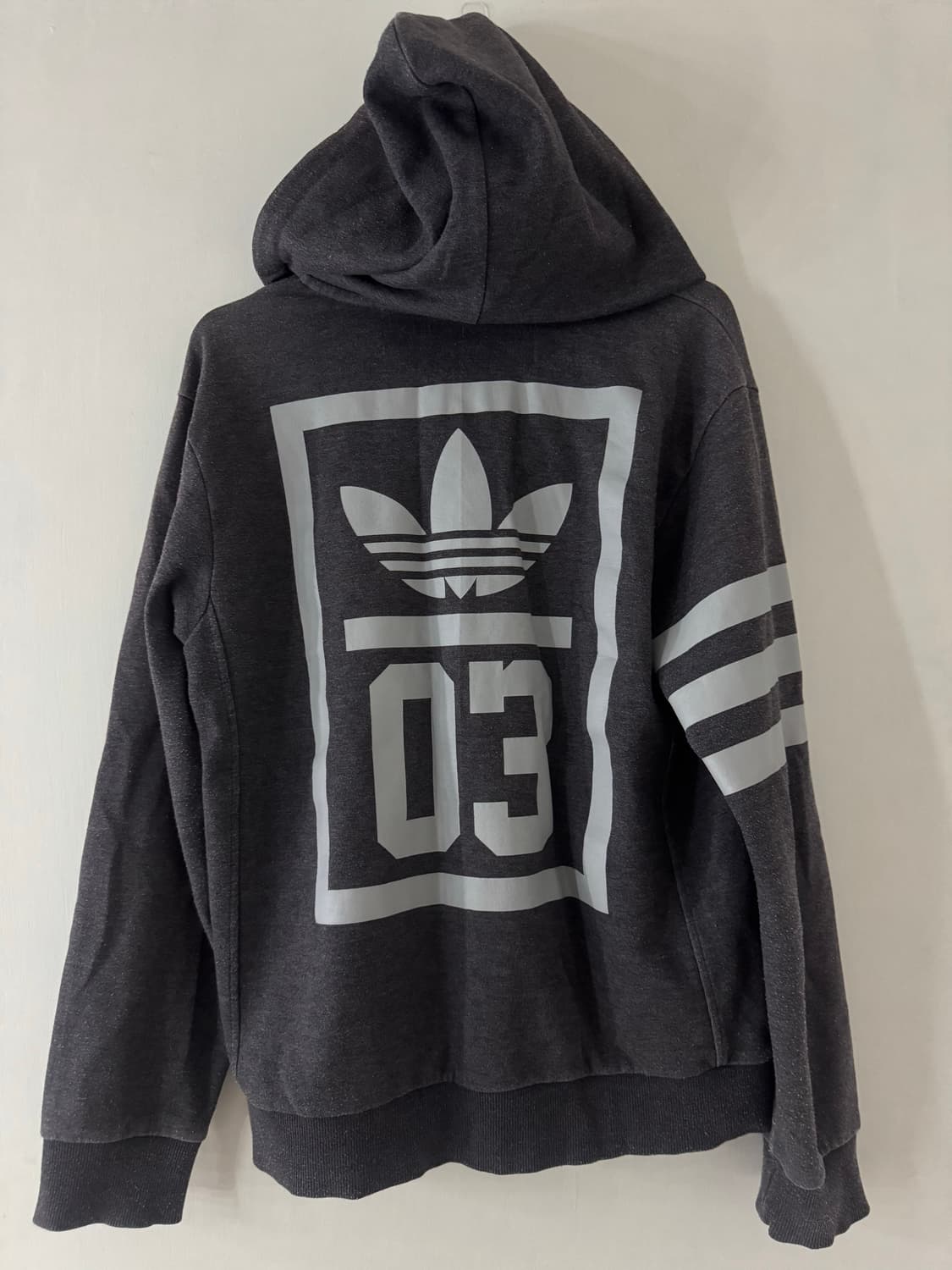 아디다스 불꽃 파이어버드 삼선완장 후드집업 상품이미지8